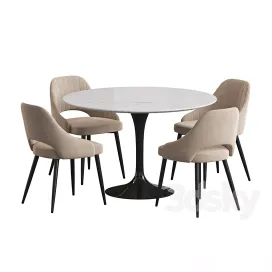 Tulip Table City Fantine Dining Set